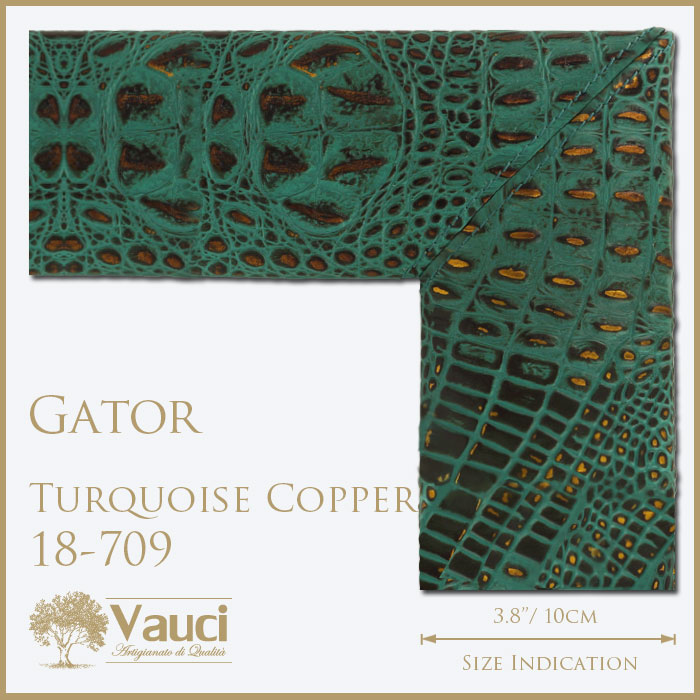 Gator-Turquoise Copper-18709